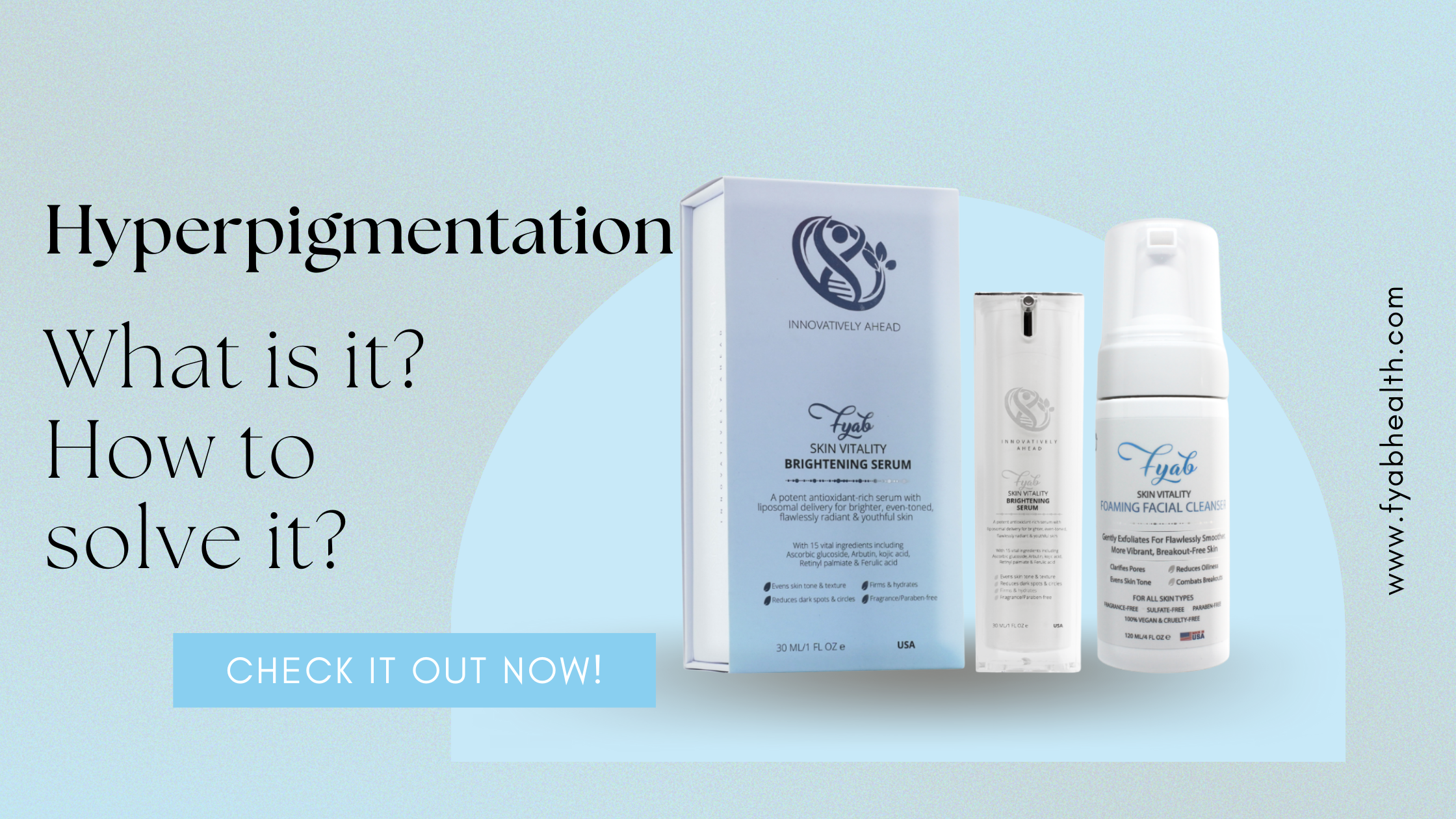 Hyperpigmentation: What is it, Common Causes, and How our Skin Brightening Set will help fight it